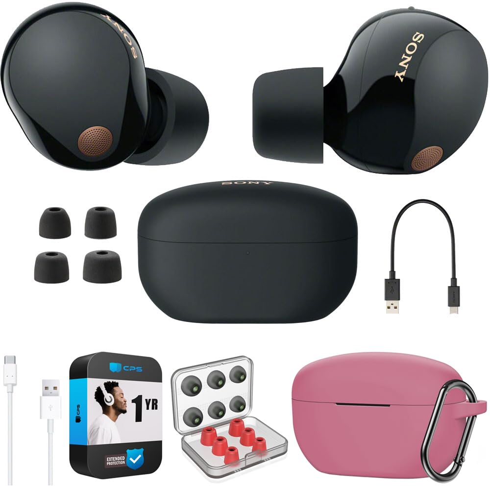 Foto 2 pulgar | Auriculares Truly Wireless Sony Wf-1000xm5 Con Funda Rosa De 1 Año De Cps - Venta Internacional.