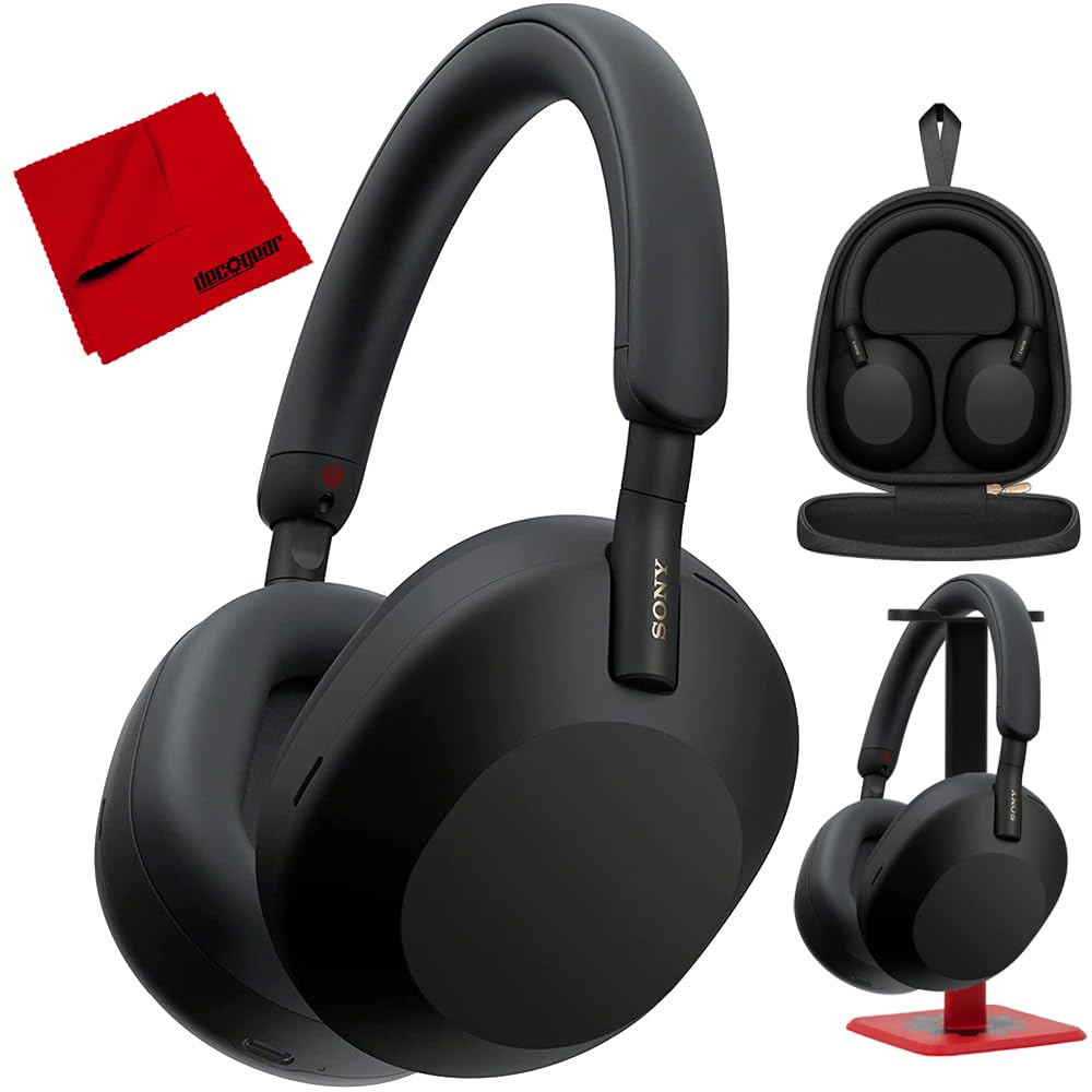 Auriculares Sony Wh-1000xm5 Inalámbricos Con Cancelación De Ruido Negros - Venta Internacional.