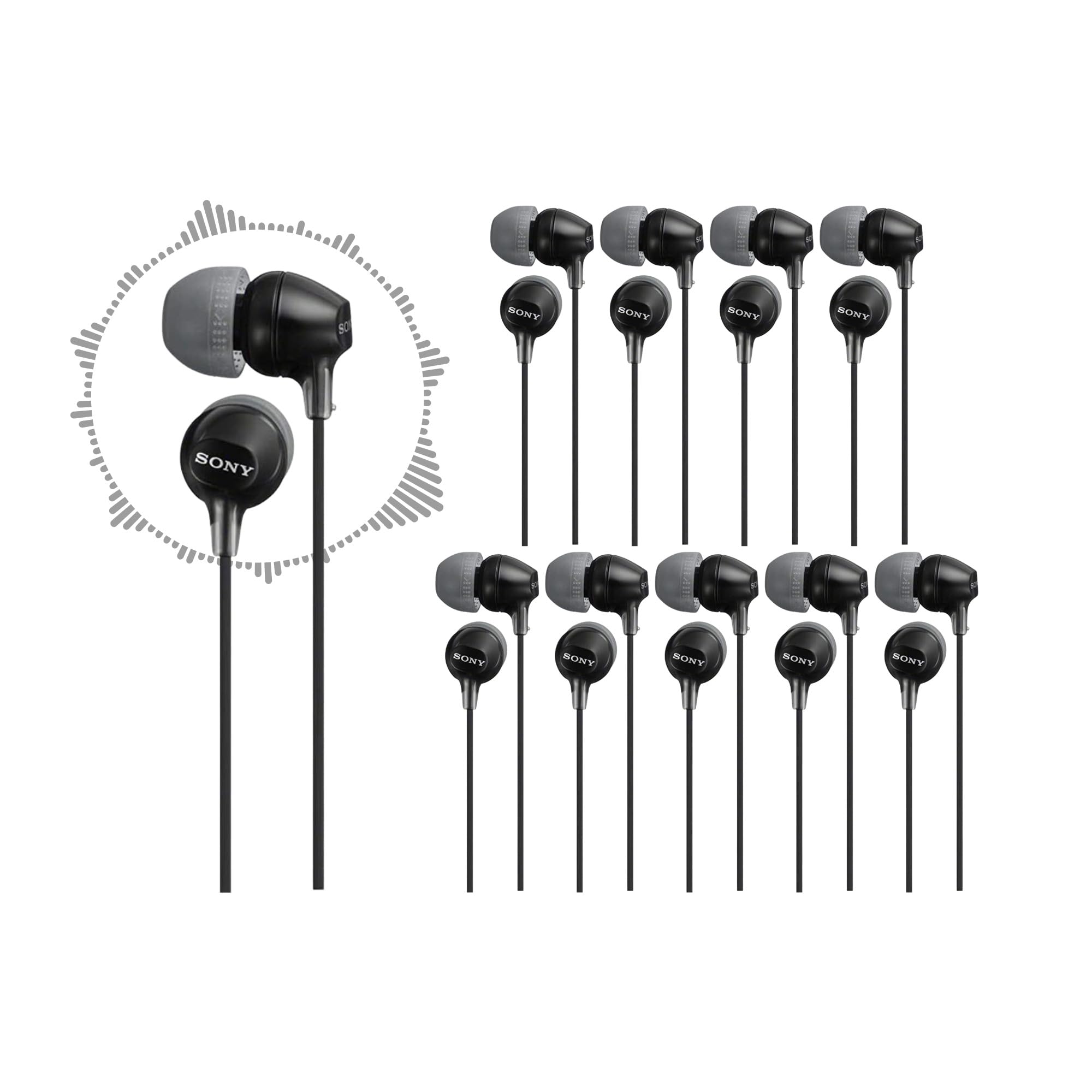 Foto 2 pulgar | Auriculares Sony Mdr-ex15lp Fashion Color Black X10 - Venta Internacional.