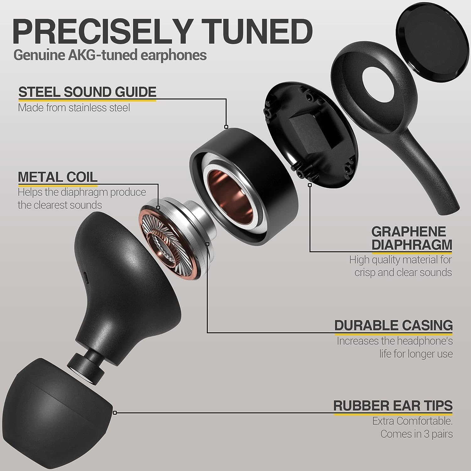 Foto 7 pulgar | Auriculares Estéreo Usb C con Micrófono para Galaxy - Venta Internacional