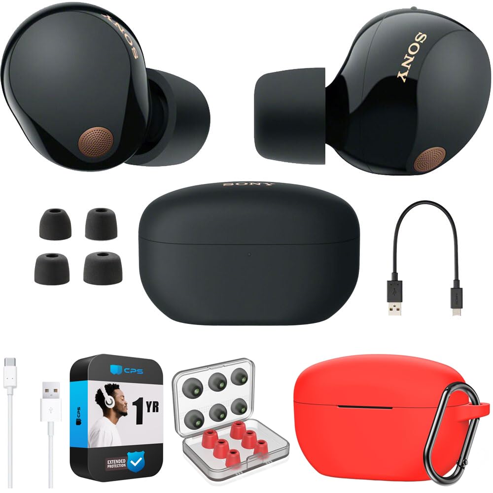 Foto 1 | Auriculares Truly Wireless Sony Wf-1000xm5 Con Funda Roja De 1 Año De Garantía - Venta Internacional.