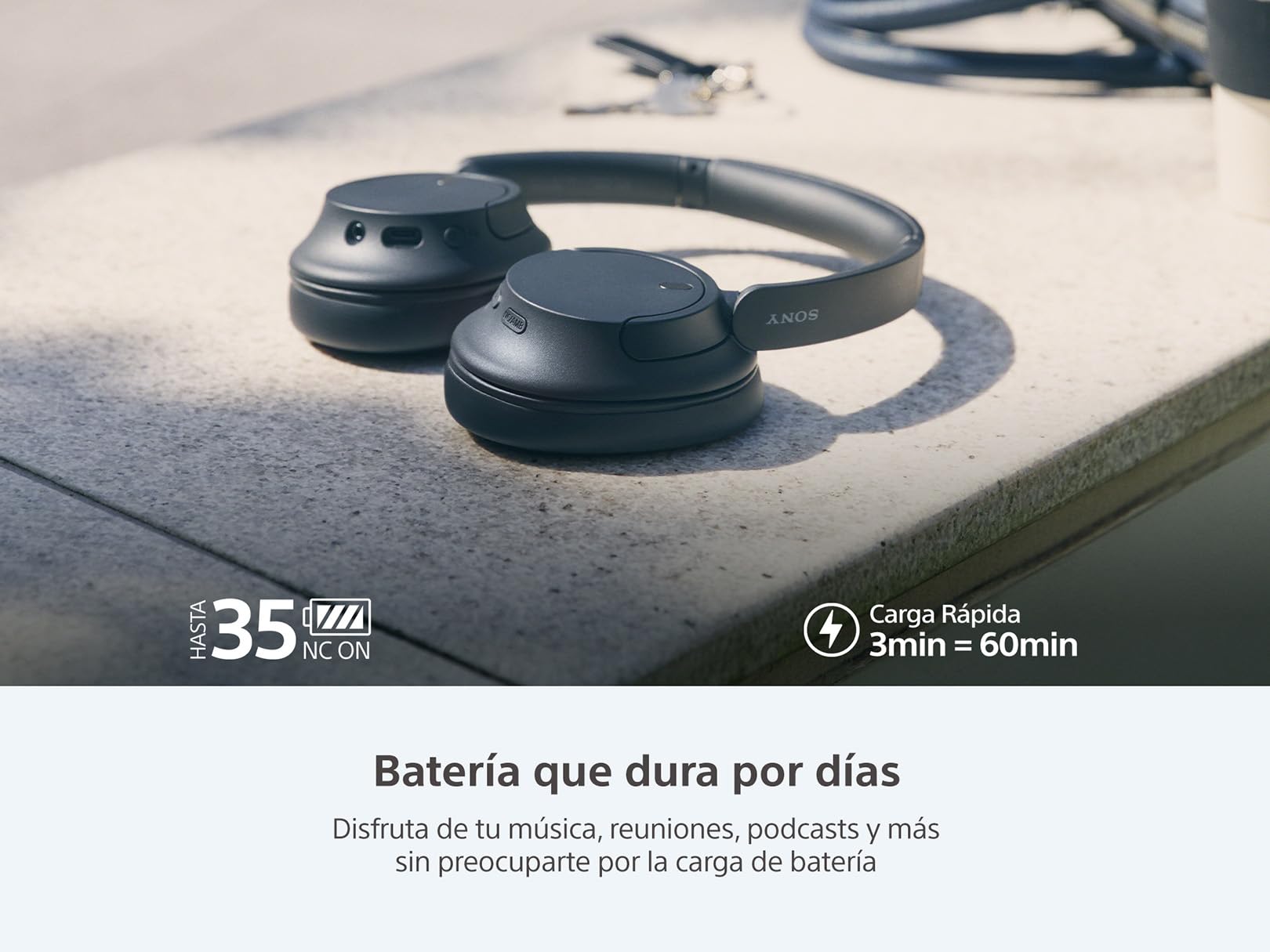 Foto 6 pulgar | Auriculares Inalámbricos Bluetooth Sony Wh-ch720n Azules - Venta Internacional.