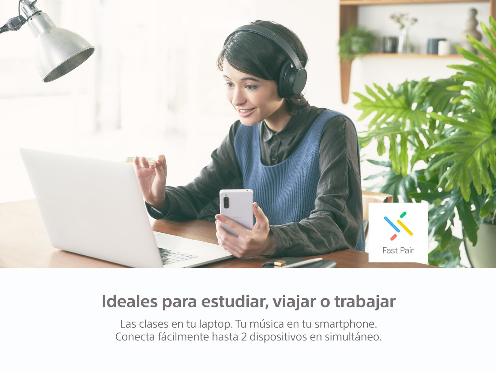 Foto 7 | Auriculares Inalámbricos Bluetooth Sony Wh-ch720n Azules - Venta Internacional.