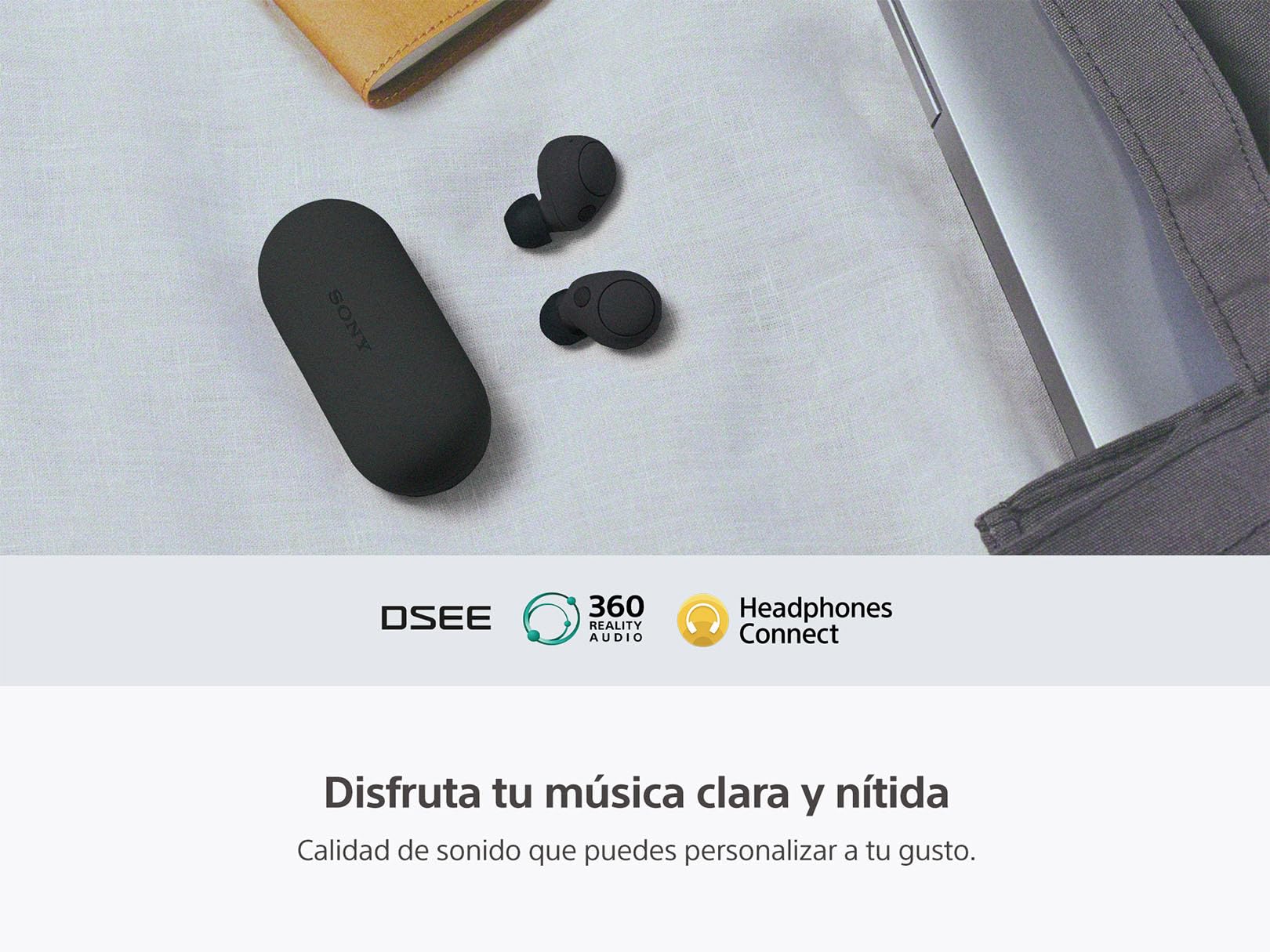 Foto 4 pulgar | Auriculares Inalámbricos Con Cancelación De Ruido Sony Wf-c700n Negros - Venta Internacional.
