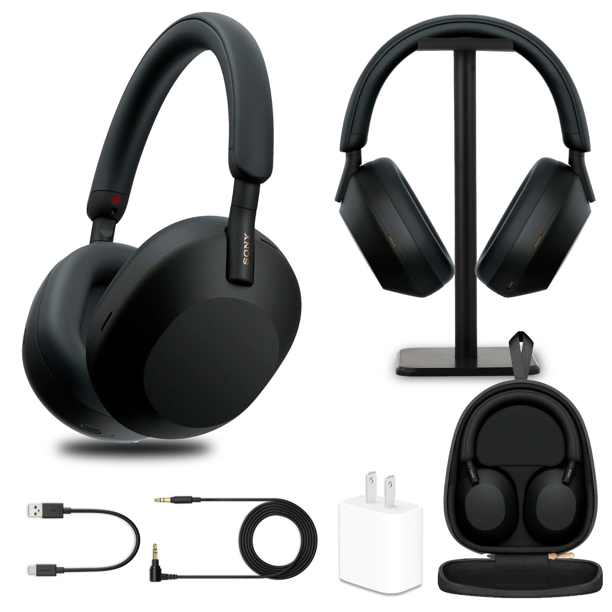 Auriculares Inalámbricos Con Cancelación De Ruido Sony Wh-1000xm5 Negros - Venta Internacional.