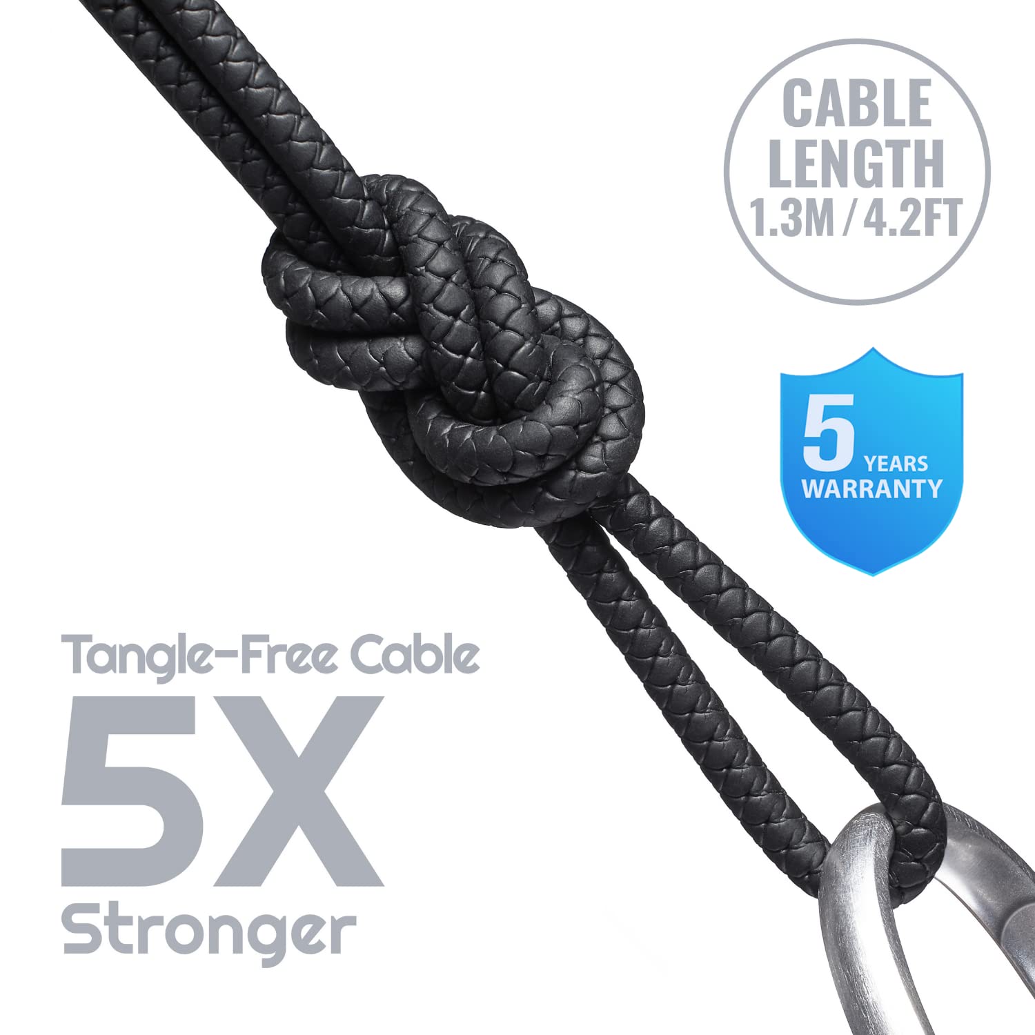 Foto 5 pulgar | Auriculares Intraurales Ludos Ultra Con Cable Y Micrófono, Color Negro - Venta Internacional.