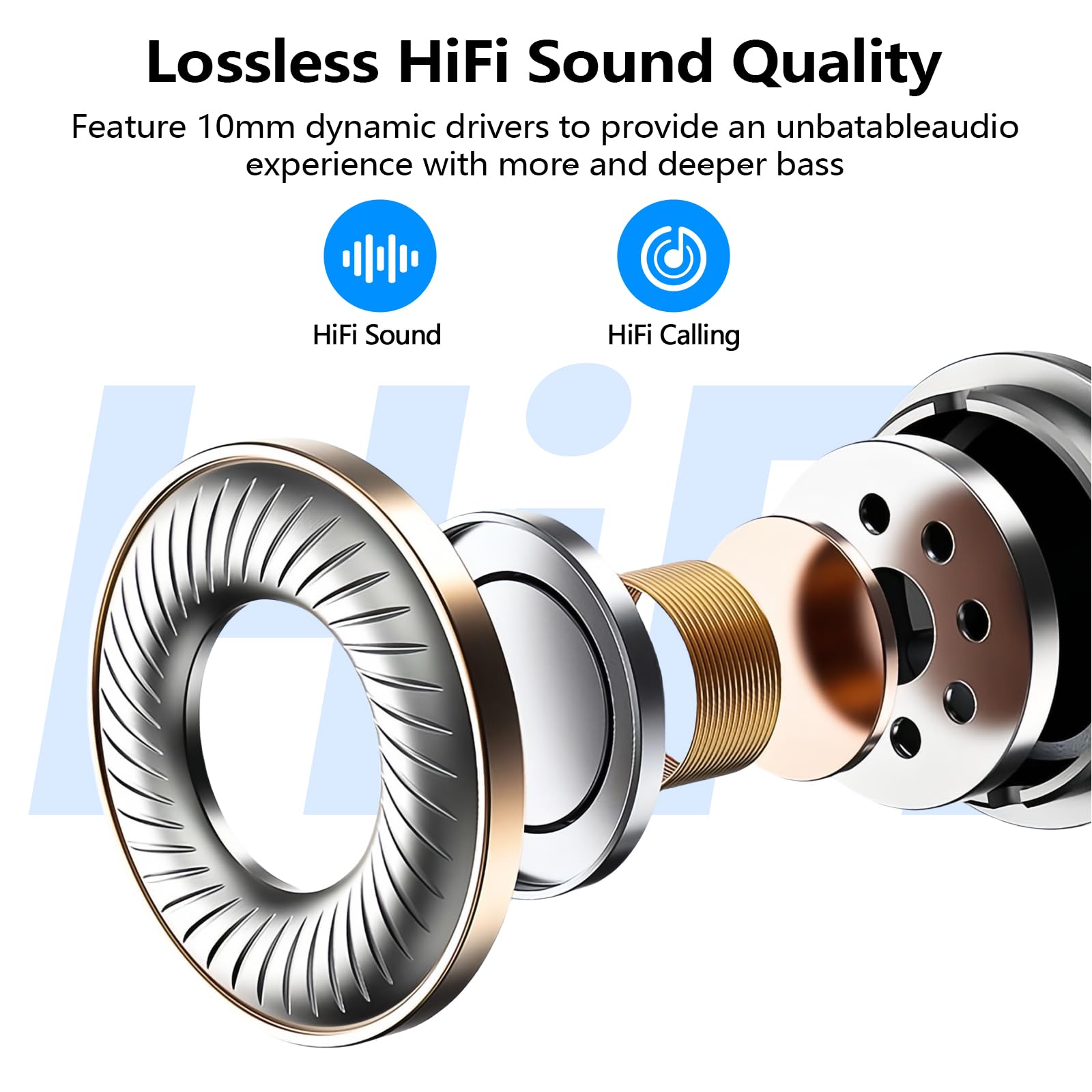Foto 5 | Auriculares Inalámbricos Kurdene S8 Bluetooth 5.3 Con Estuche De Carga - Venta Internacional.
