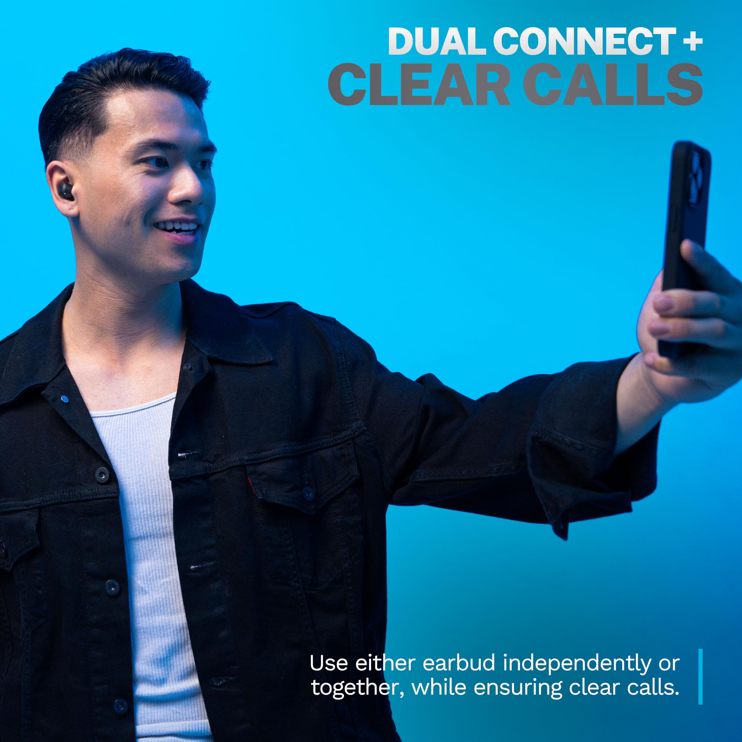 Foto 6 pulgar | Auriculares Bluetooth True Wireless Jlab Go Air Pop+ Negros - Venta Internacional.
