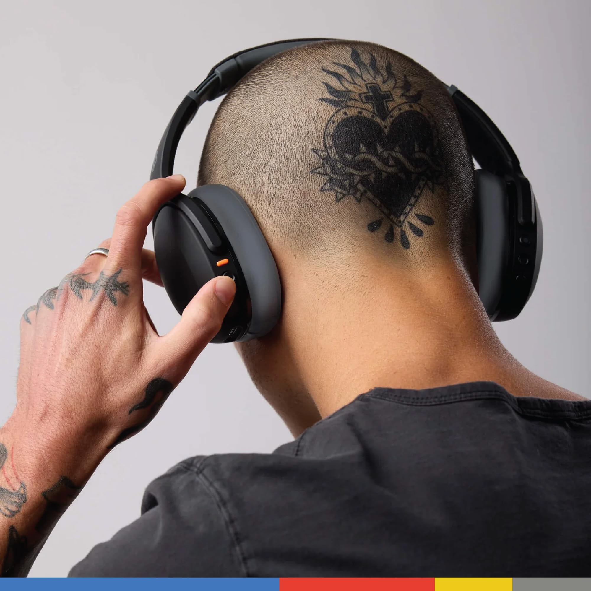 Foto 6 pulgar | Auriculares Skullcandy Crusher Evo Para Colocar Sobre Las Orejas Bluetooth, Color Negro - Venta Internacional.