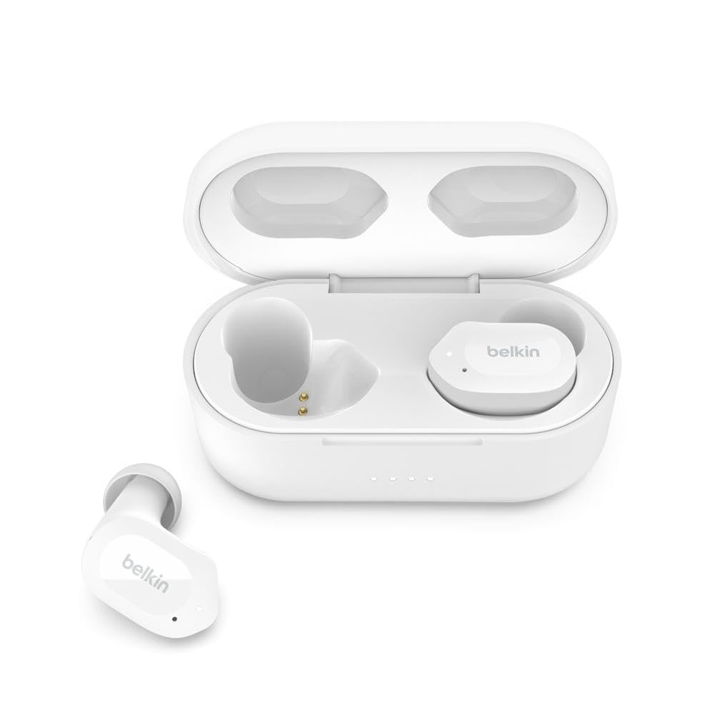 Foto 2 pulgar | Auriculares Inalámbricos Belkin Soundform Play Con Batería De 38 H, Color Blanco - Venta Internacional.