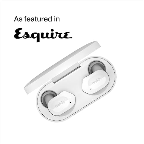 Foto 3 pulgar | Auriculares Inalámbricos Belkin Soundform Play Con Batería De 38 H, Color Blanco - Venta Internacional.