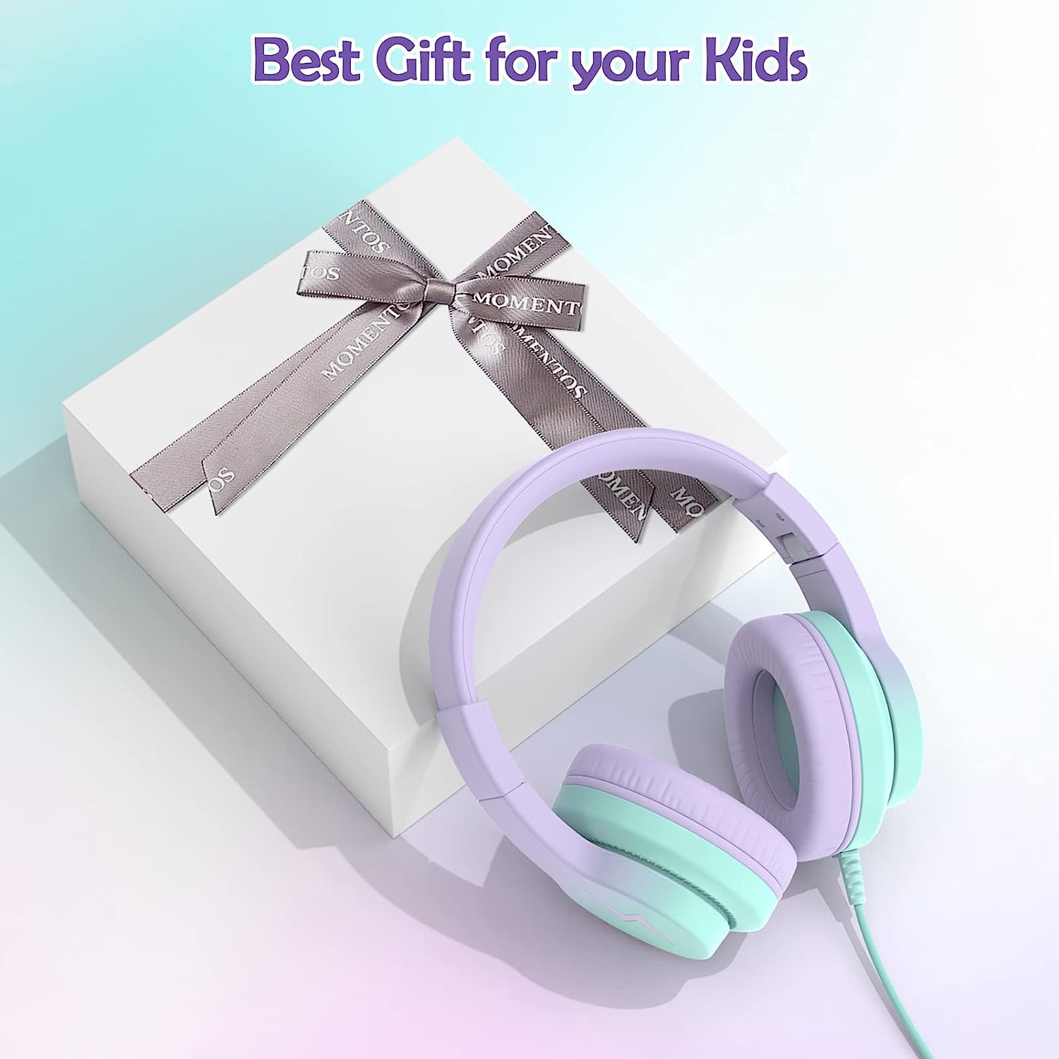 Foto 6 pulgar | Auriculares Candy Bila Kids Con Cable Y Micrófono 85/94db Morados - Venta Internacional.