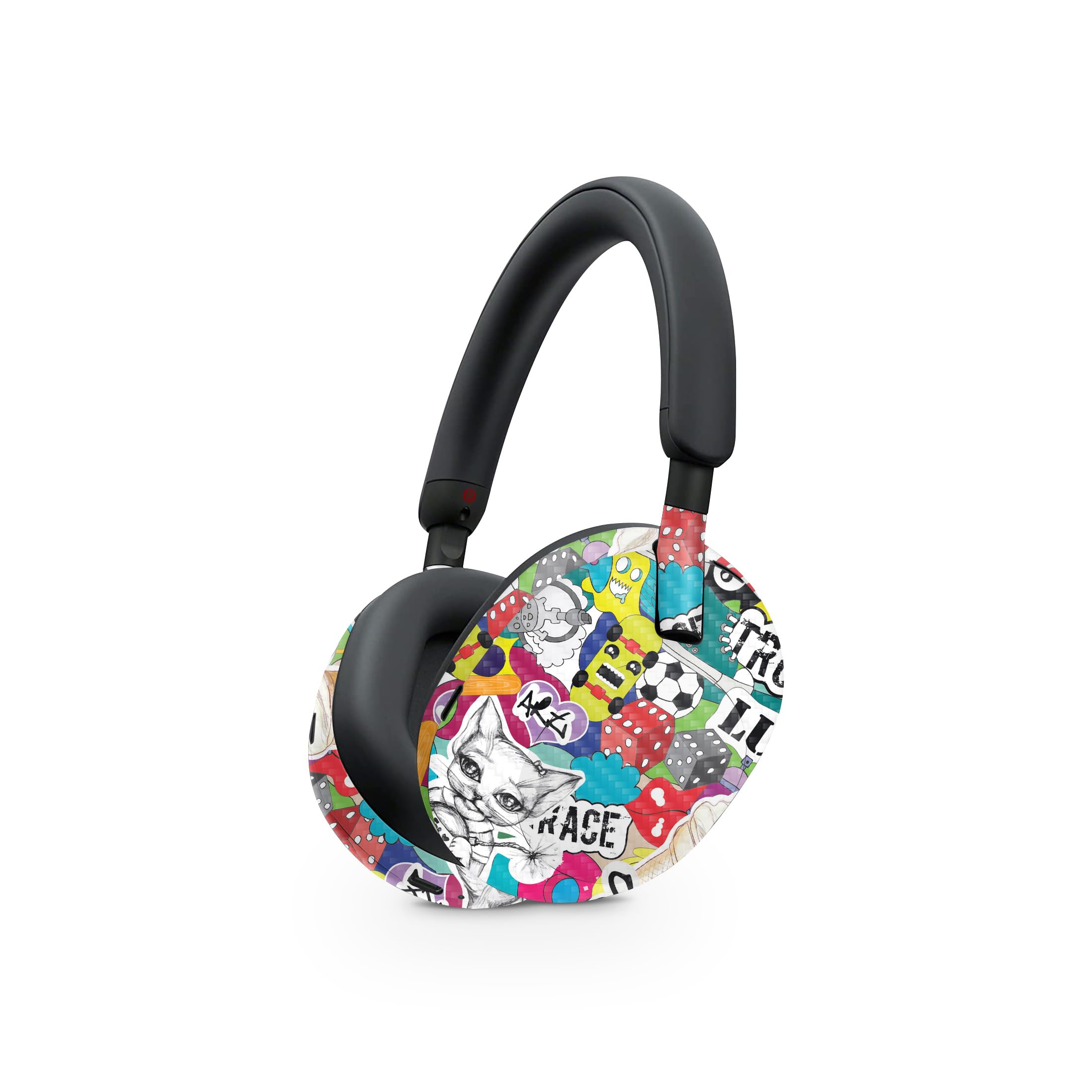 Foto 1 | Adhesivo Mightyskins de Fibra de Carbono para Auriculares Sony - Venta Internacional