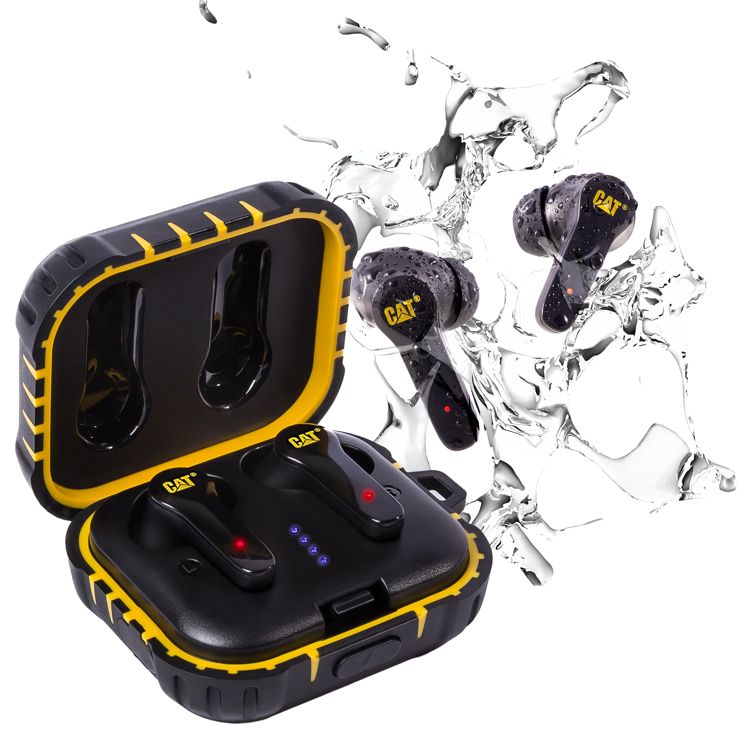 Foto 2 | Auriculares Inalámbricos CAT Bluetooth con Cancelación de Ruido Resistentes al Agua - Venta Internacional