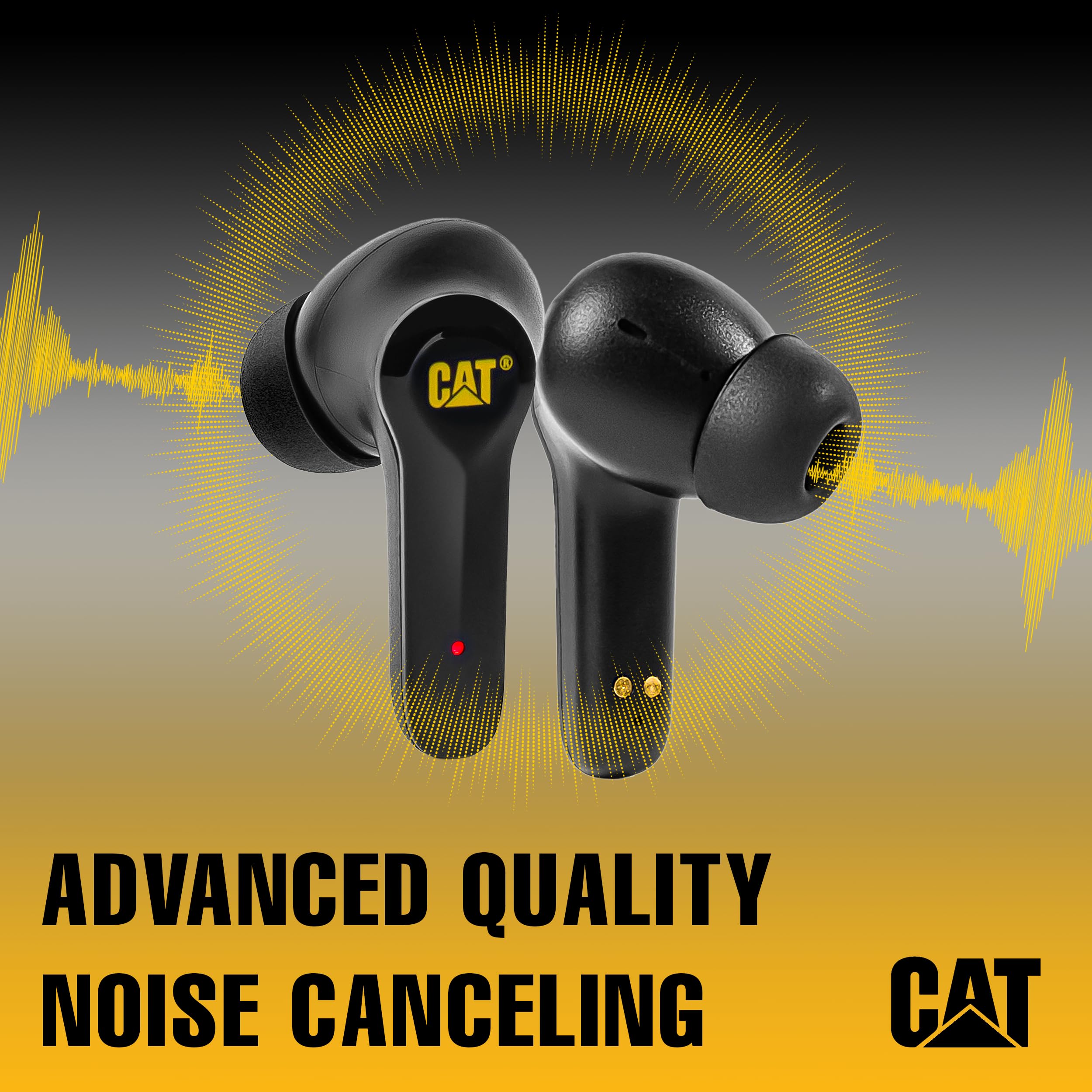 Foto 3 | Auriculares Inalámbricos CAT Bluetooth con Cancelación de Ruido Resistentes al Agua - Venta Internacional