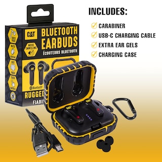 Foto 7 | Auriculares Inalámbricos CAT Bluetooth con Cancelación de Ruido Resistentes al Agua - Venta Internacional