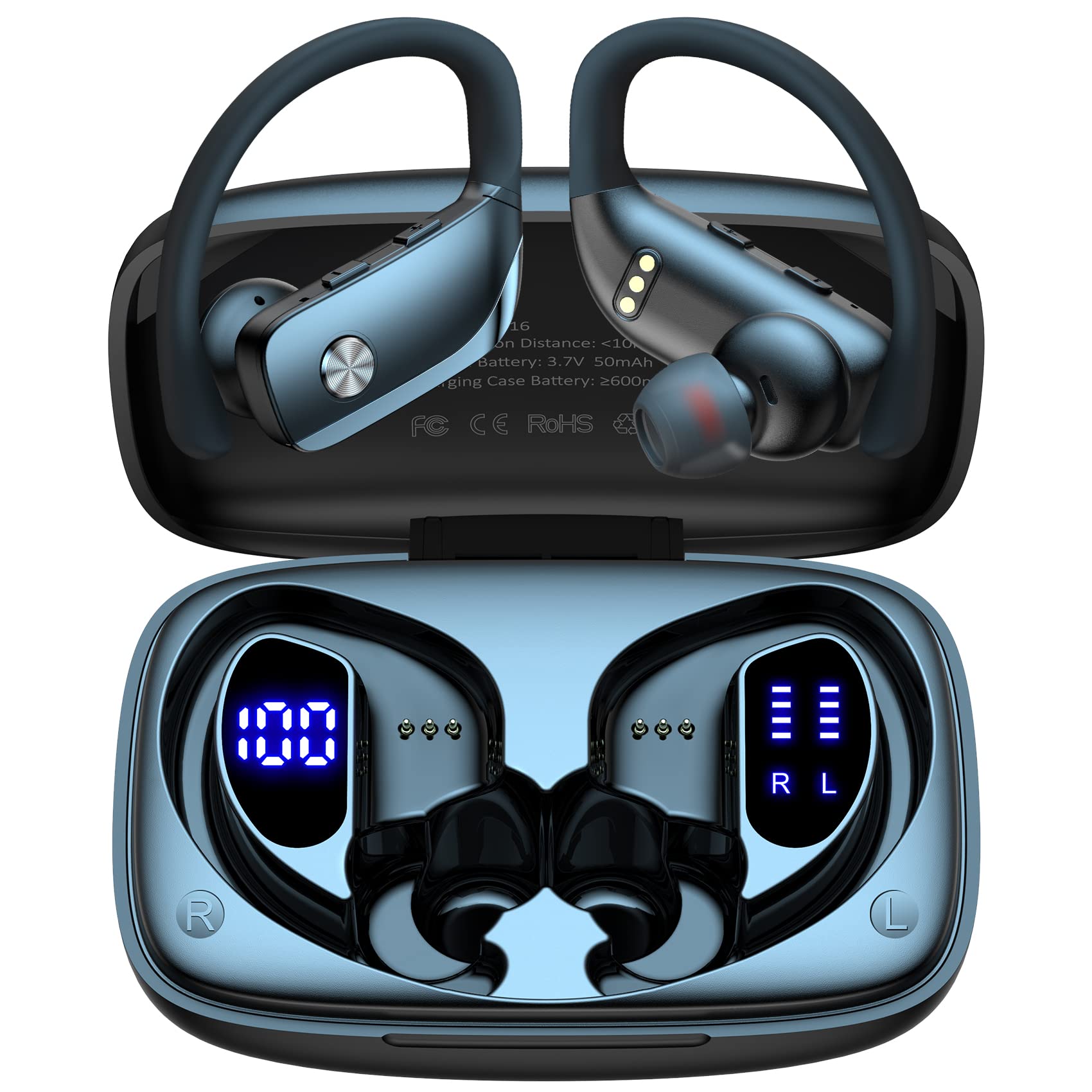 Auriculares Inalámbricos Bmani T16 Bluetooth con Pantalla Led - Venta Internacional