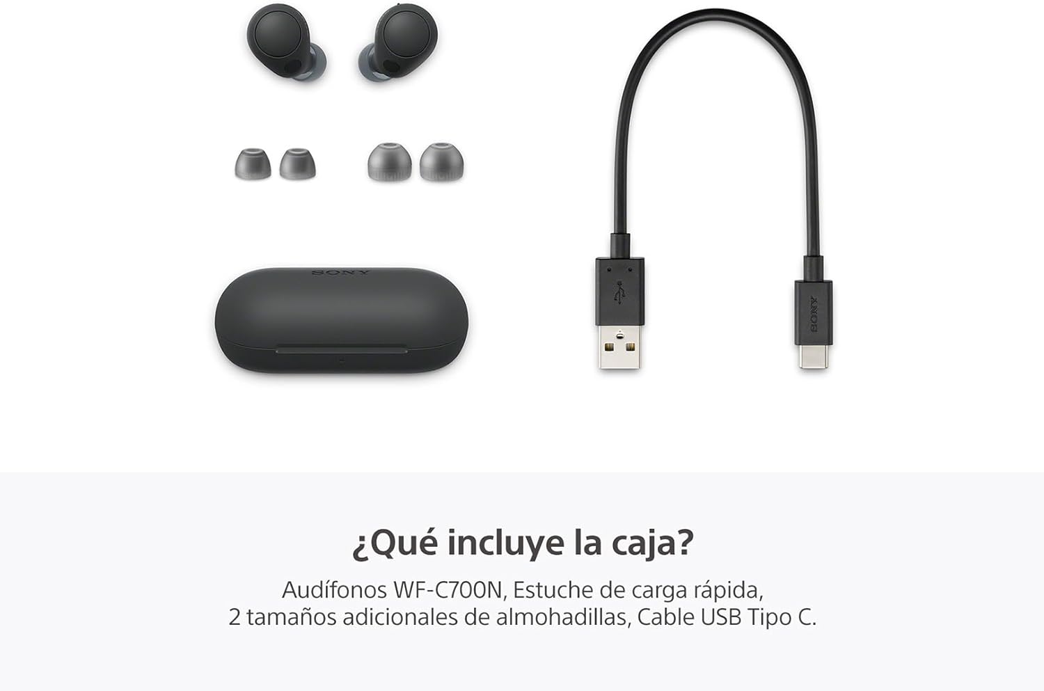 Foto 5 pulgar | Sony Earbuds Wf-c700n Con Noise Canceling, Negro