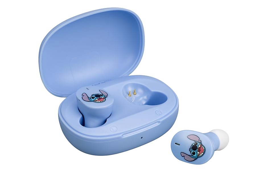 Foto 6 pulgar | Auriculares Inalámbricos Ekids Disney Stitch Con Micrófono Bluetooth - Venta Internacional.