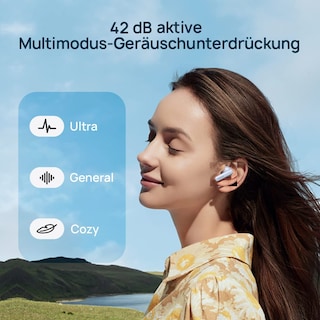 Foto 4 | Auriculares Inalámbricos Huawei Freebuds 5i Con Cancelación De Ruido Azules - Venta Internacional.