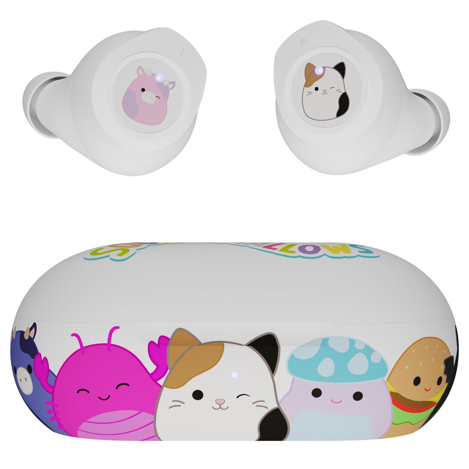 Foto 2 pulgar | Auriculares Bluetooth Ijoy Squishmallows Con Funda De Carga 30h - Venta Internacional.