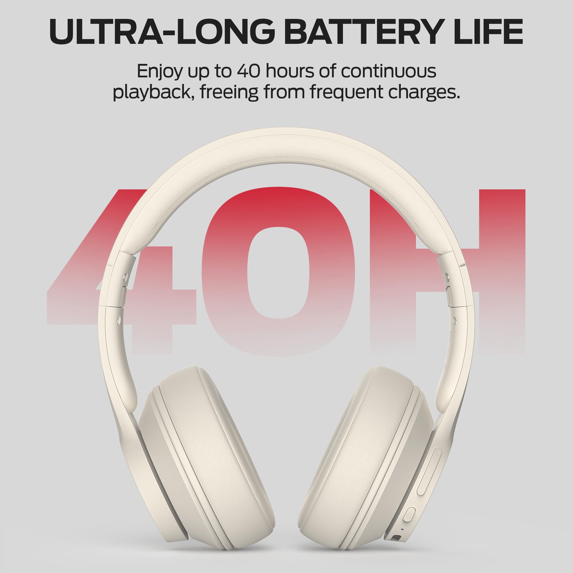 Foto 5 pulgar | Auriculares Bluetooth Monster Mission 100 Blancos 40h Playtime - Venta Internacional.