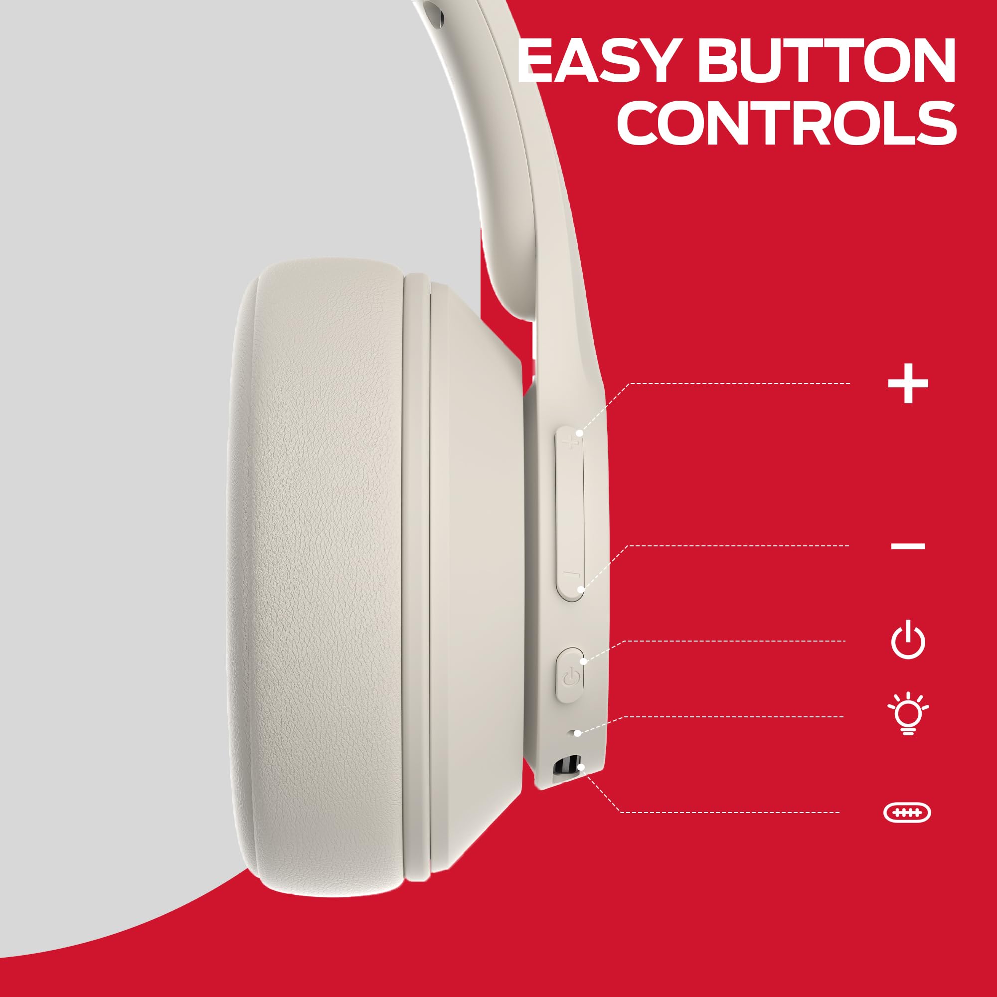 Foto 7 pulgar | Auriculares Bluetooth Monster Mission 100 Blancos 40h Playtime - Venta Internacional.