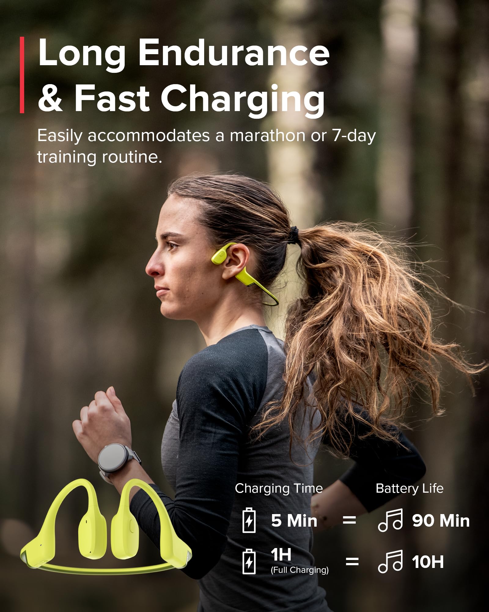 Foto 4 | Auriculares Deportivos Suunto Sonic Open-ear De Conducción Ósea Bluetooth - Venta Internacional.