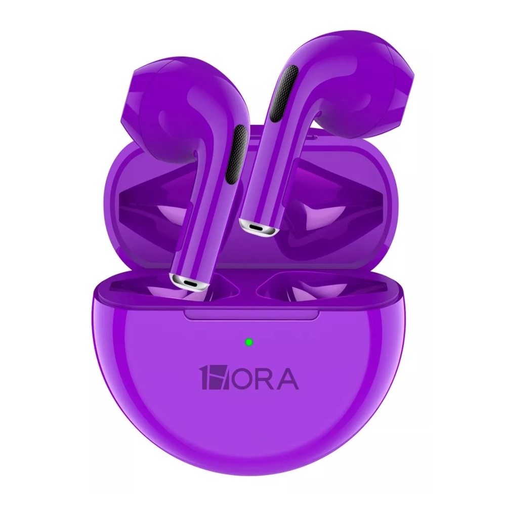 Foto 2 pulgar | Audífonos In-Ear Inalámbricos 1Hora Aut119 Morado