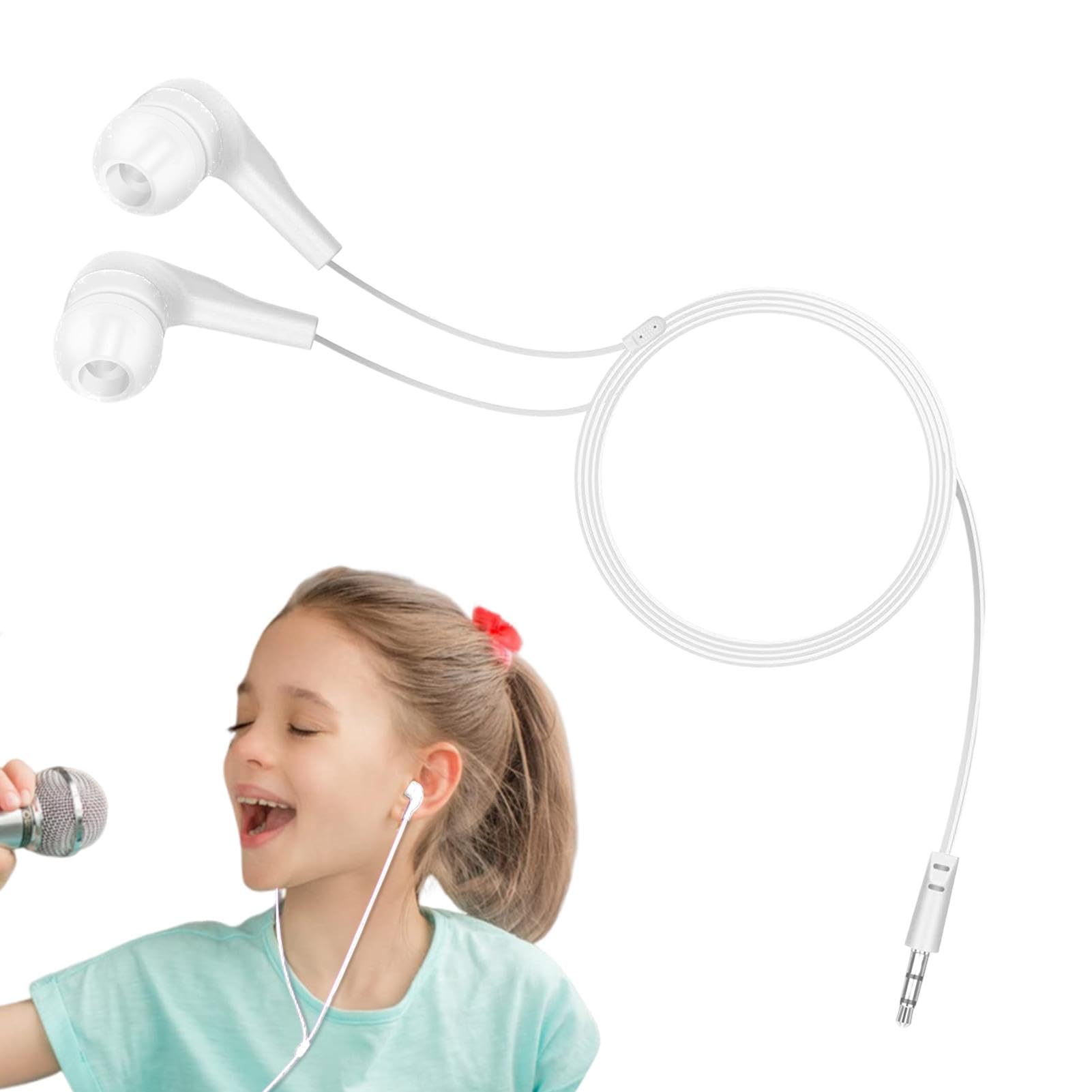 Foto 2 pulgar | Auriculares Con Cable Para Niños Con Micrófono, Conector De 3,5 Mm - Venta Internacional.