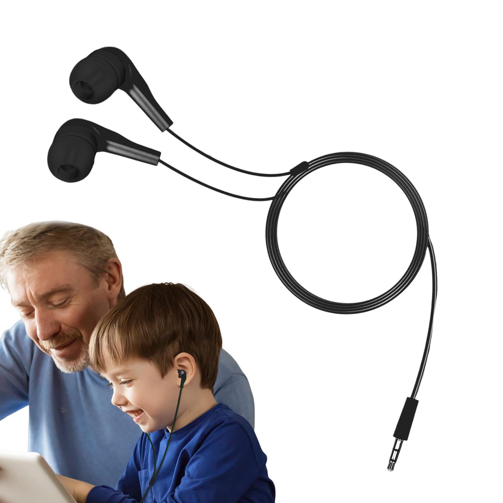 Foto 2 pulgar | Auriculares Intraurales Con Cable Para Niños Con Micrófono Y Conector De 3,5 Mm - Venta Internacional.