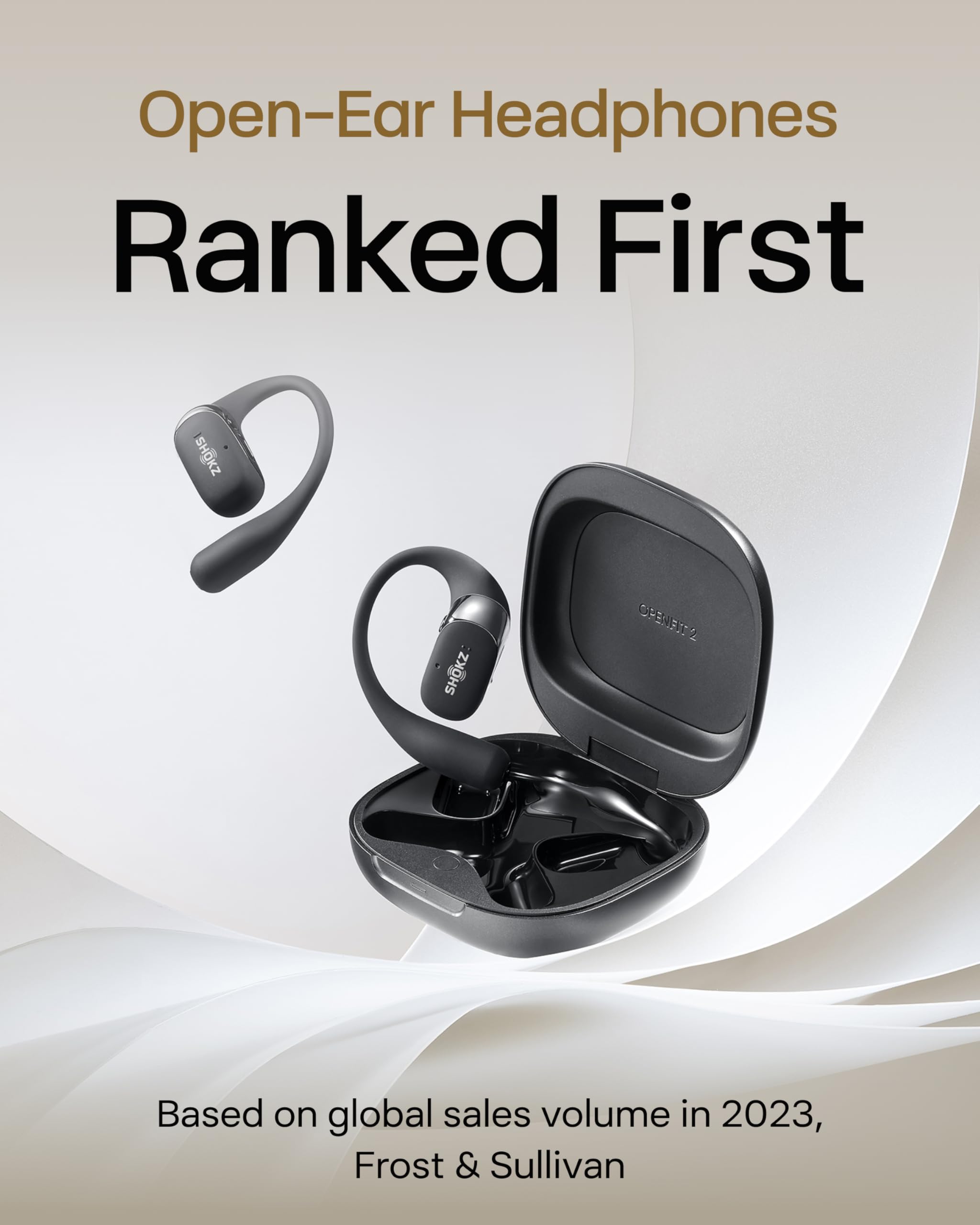 Foto 3 pulgar | Auriculares Inalámbricos Abiertos Shokz Openfit 2 Con Micrófono Negros - Venta Internacional.