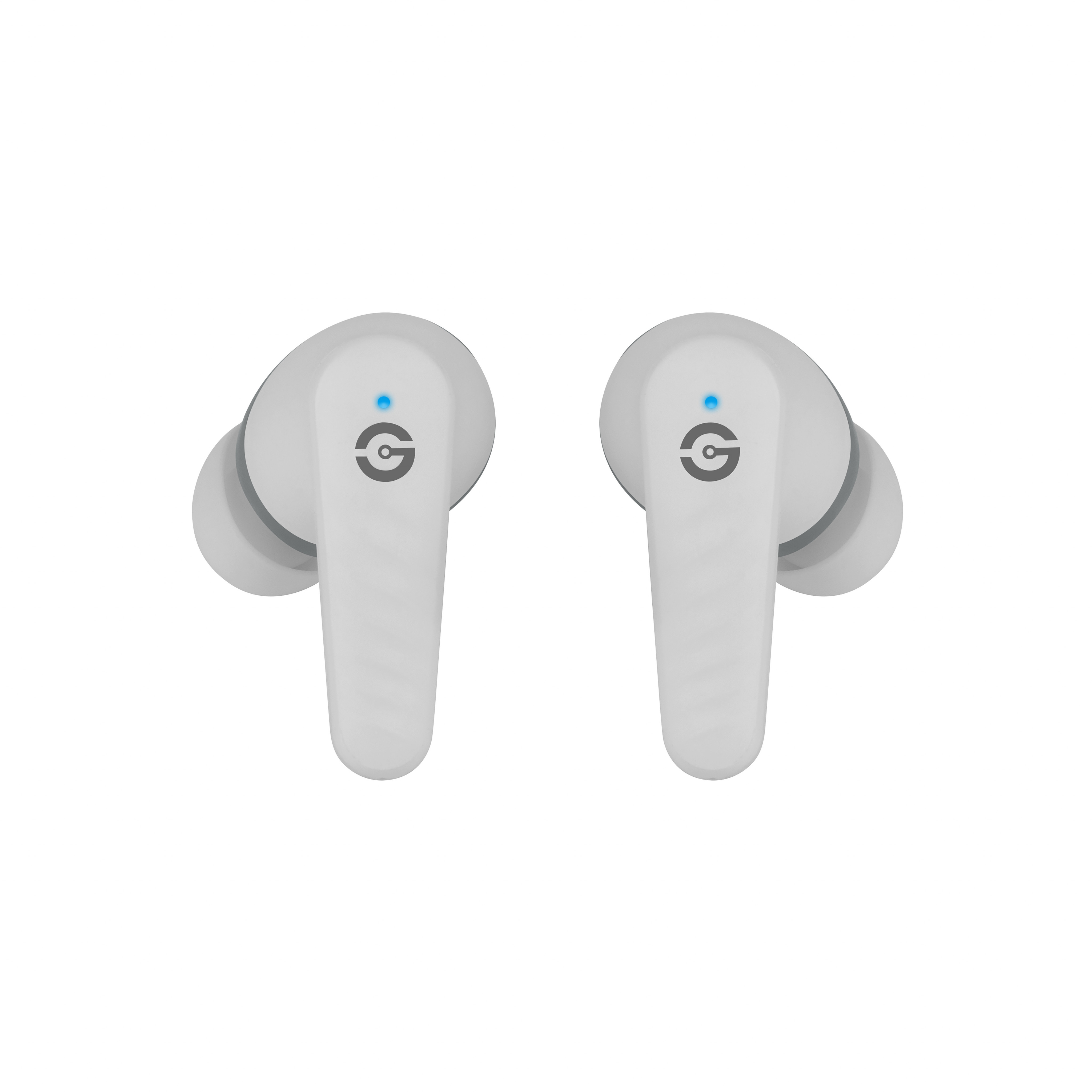 Foto 5 pulgar | Audifonos In-ear Getttech Bluetooth Usb-c Microfono Dual Cancelación Ruido Sonido Hi-fi Control Táctil Blanco