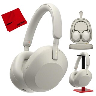 Foto 1 | Auriculares Sony Wh-1000xm5 Inalámbricos Con Cancelación De Ruido Plateados - Venta Internacional.