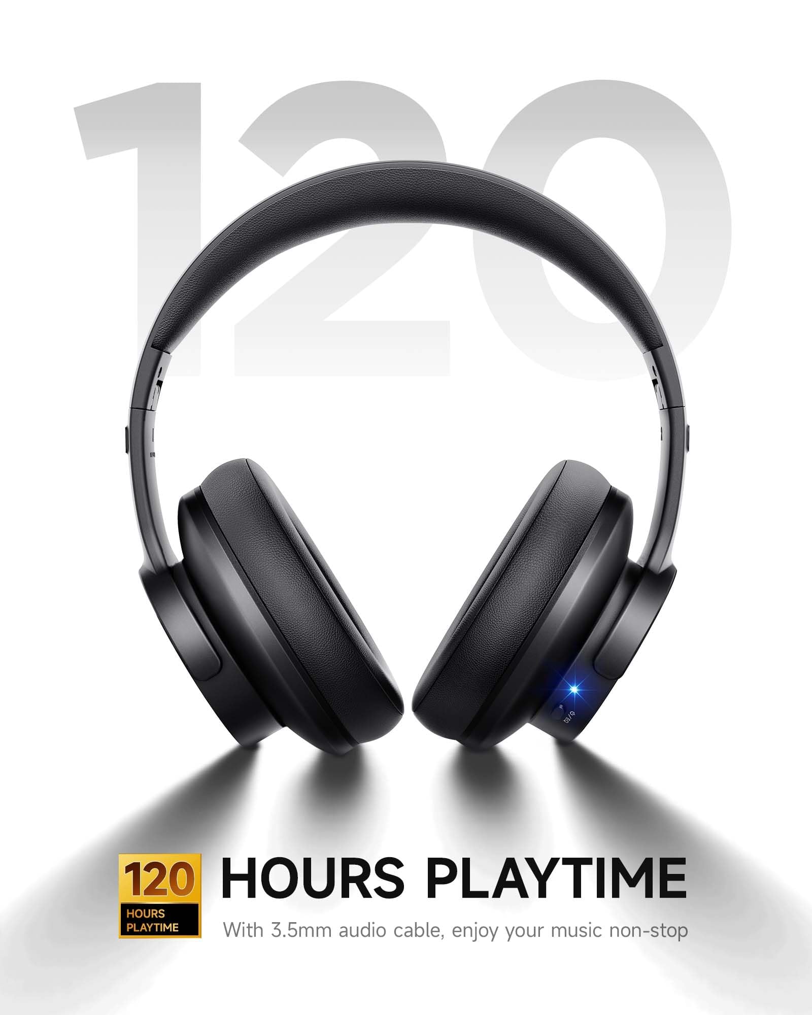 Foto 4 pulgar | Auriculares Bluetooth Picun B8 120h Playtime Inalámbricos Negros - Venta Internacional