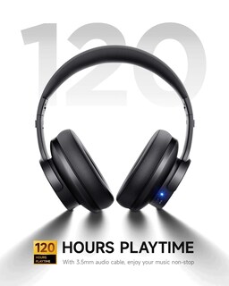 Foto 3 | Auriculares Bluetooth Picun B8 120h Playtime Inalámbricos Negros - Venta Internacional