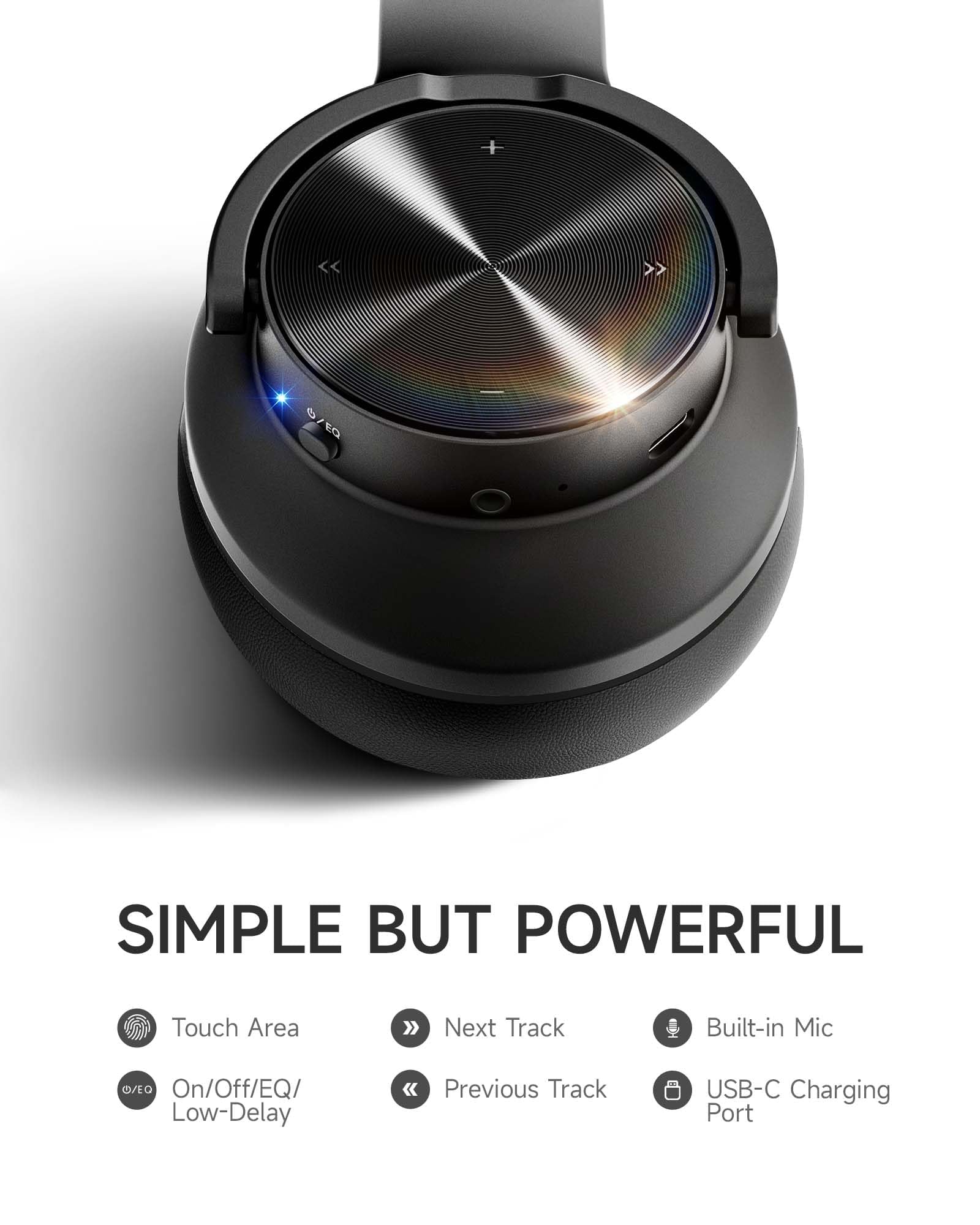 Foto 8 pulgar | Auriculares Bluetooth Picun B8 120h Playtime Inalámbricos Negros - Venta Internacional