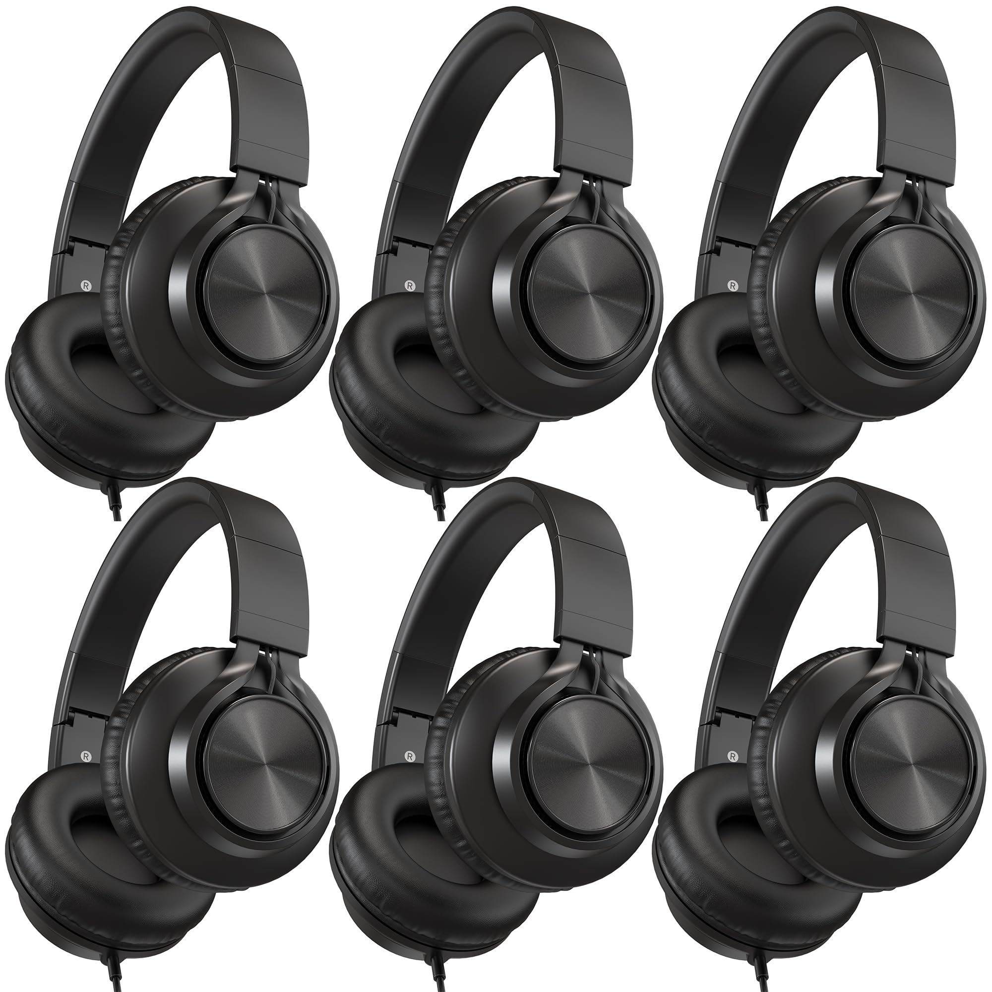 Foto 1 | Auriculares Ailihen A8 con Cable para Niños con Micrófono 6 Piezas - Venta Internacional