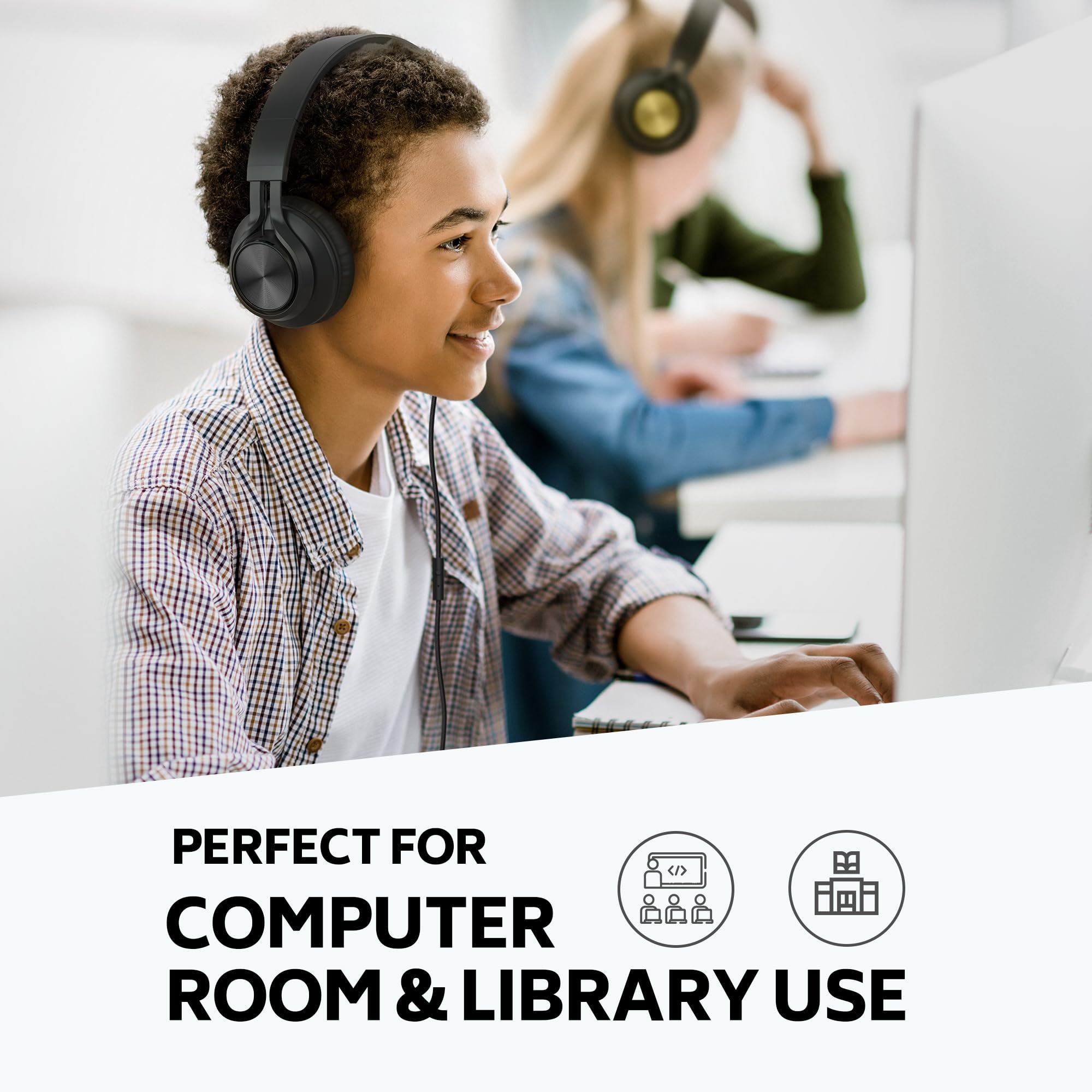 Foto 8 pulgar | Auriculares Ailihen A8 con Cable para Niños con Micrófono 6 Piezas - Venta Internacional