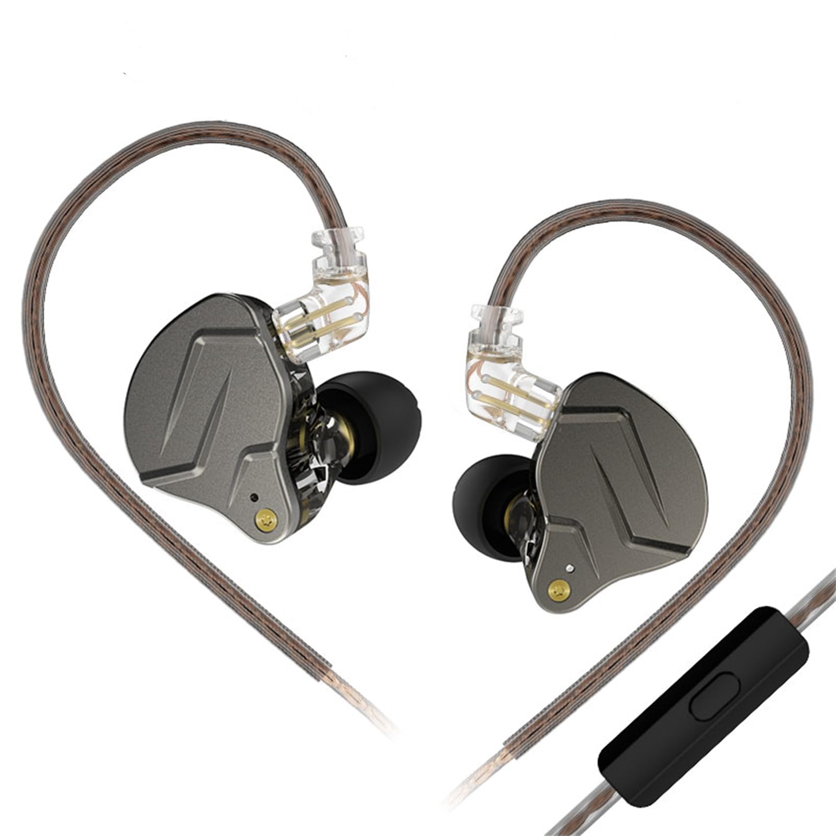 Auriculares Para Juegos Yinyoo Kz Zsn Pro Hifi Stereo Con Micrófono Gris - Venta Internacional.