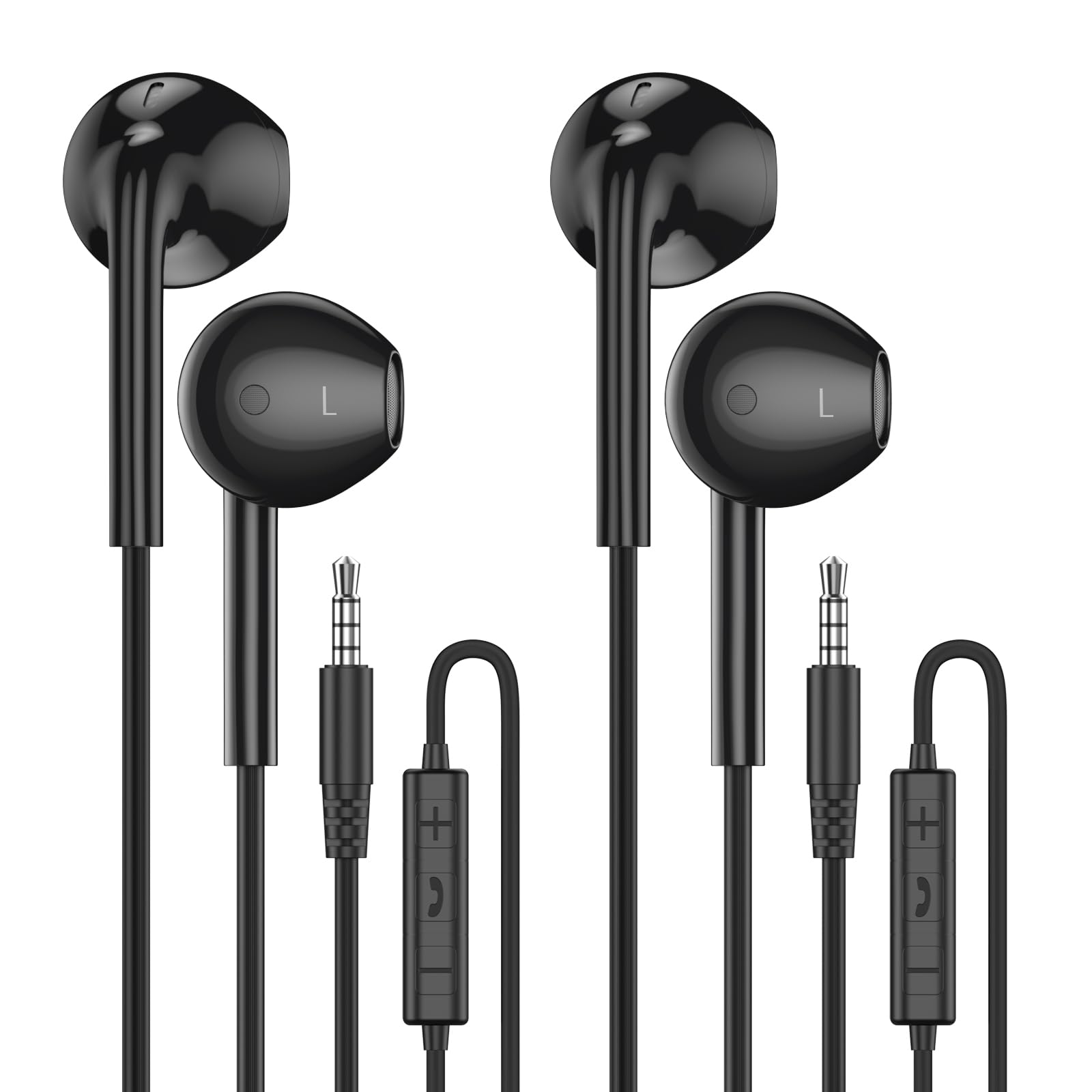 Auriculares Intraurales Moswag Con Micrófono Y Control De Volumen - Venta Internacional.