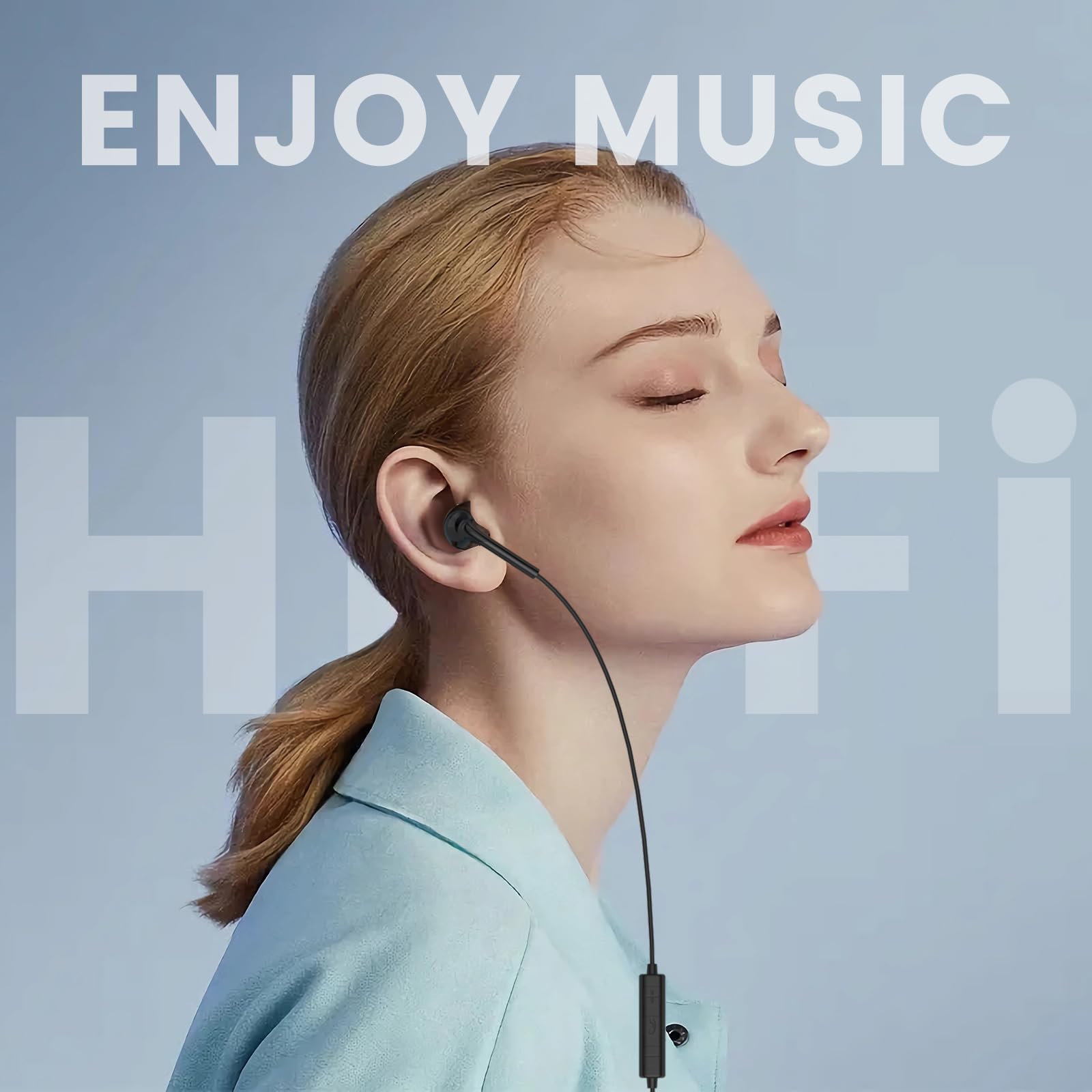 Foto 6 | Auriculares Intraurales Moswag Con Micrófono Y Control De Volumen - Venta Internacional.
