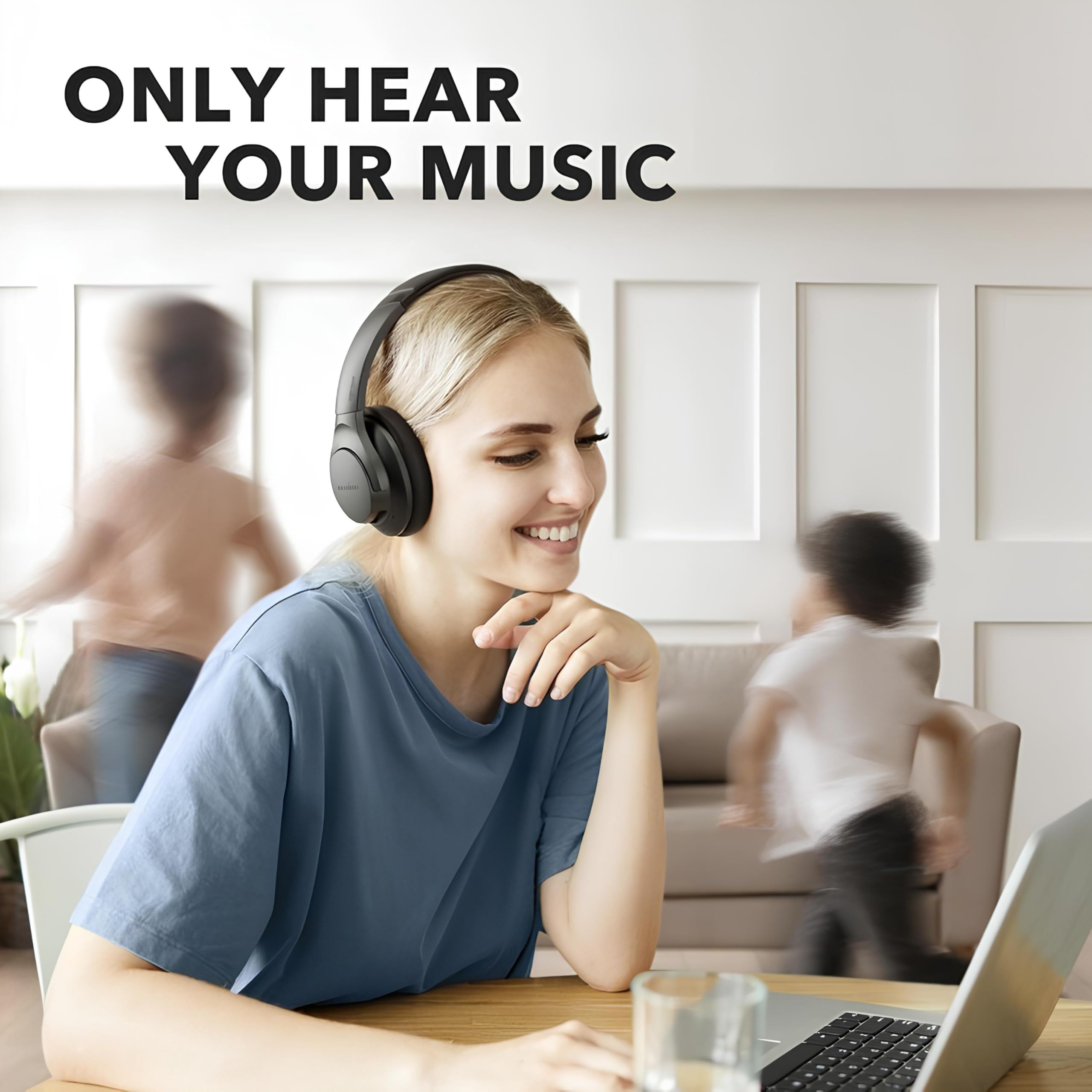 Foto 4 pulgar | Audífonos Inalámbricos Soundcore Anker Life Q20 Negros con Bluetooth-Venta Internacional