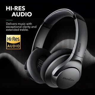 Foto 4 | Audífonos Inalámbricos Soundcore Anker Life Q20 Negros con Bluetooth-Venta Internacional