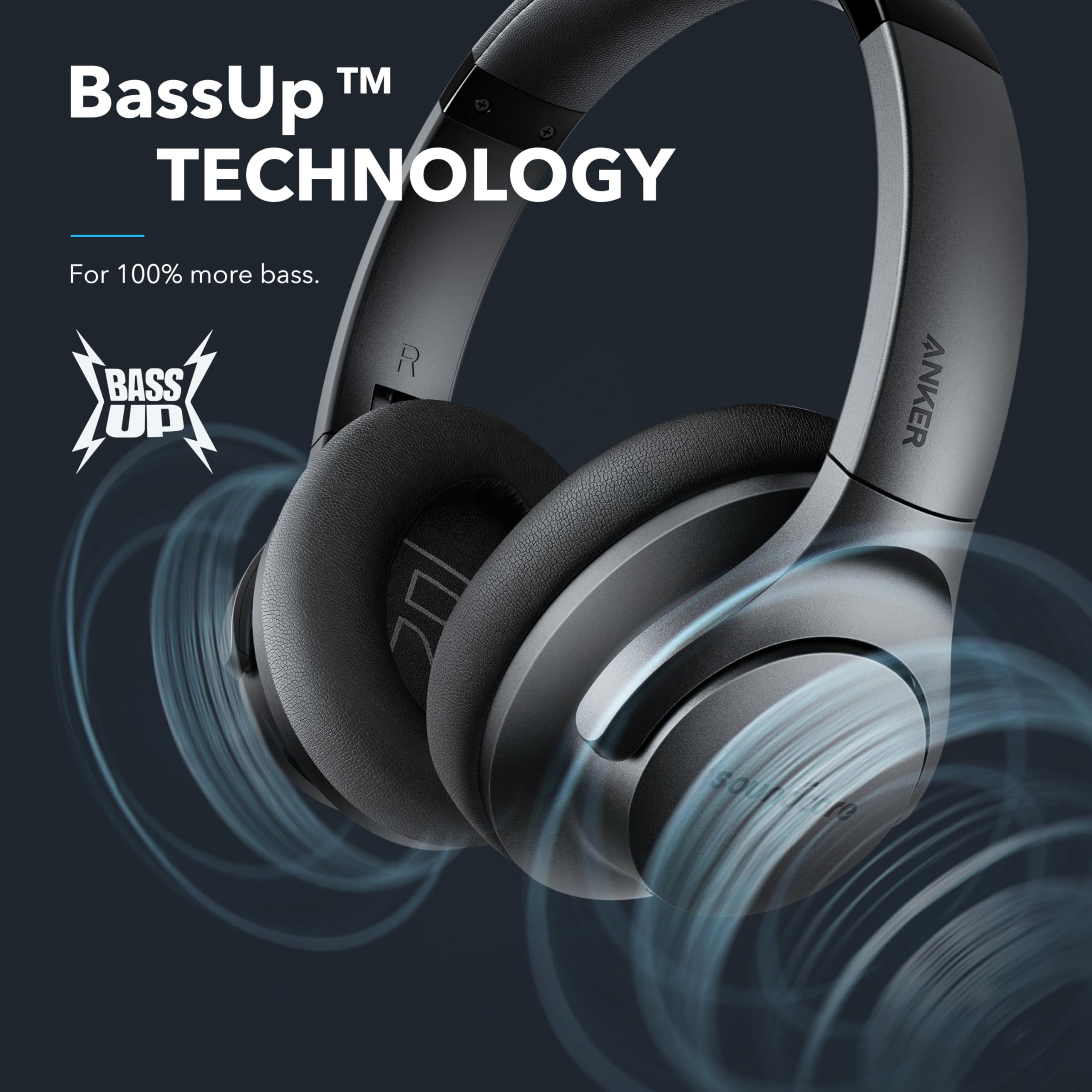 Foto 7 pulgar | Audífonos Inalámbricos Soundcore Anker Life Q20 Negros con Bluetooth-Venta Internacional