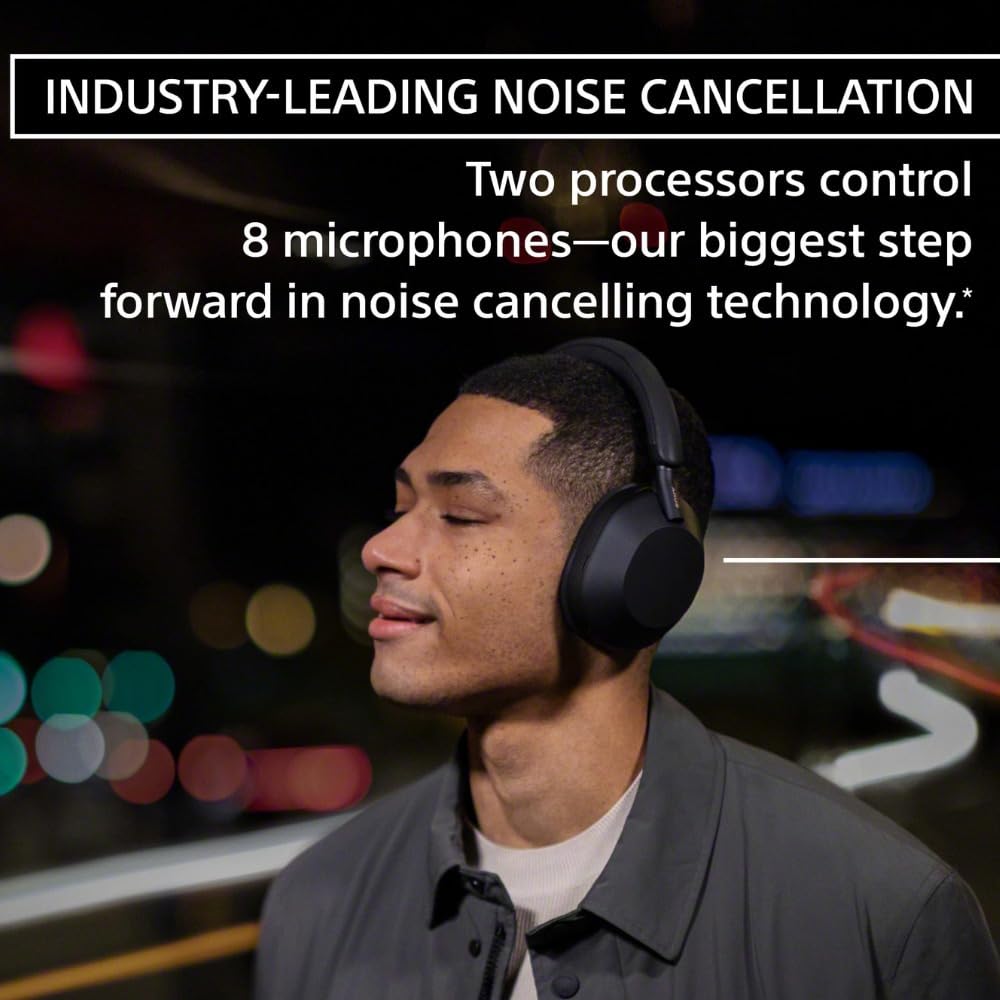Foto 2 | Auriculares Sony Wh-1000xm5 Inalámbricos Con Cancelación De Ruido Negros - Venta Internacional.