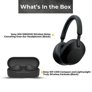 Foto 6 | Auriculares Sony Wh-1000xm5 Inalámbricos Con Cancelación De Ruido Negros - Venta Internacional.