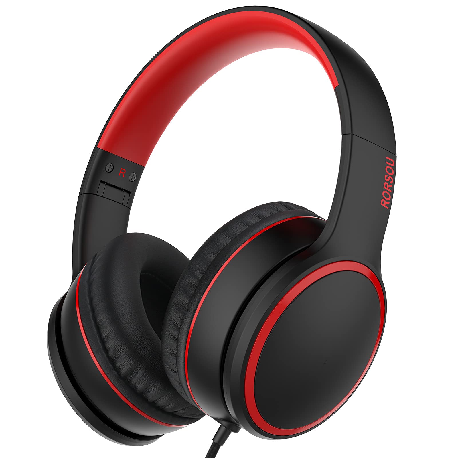Foto 2 pulgar | Auriculares Supraaurales Rorsou R10 Con Micrófono Negros - Venta Internacional.