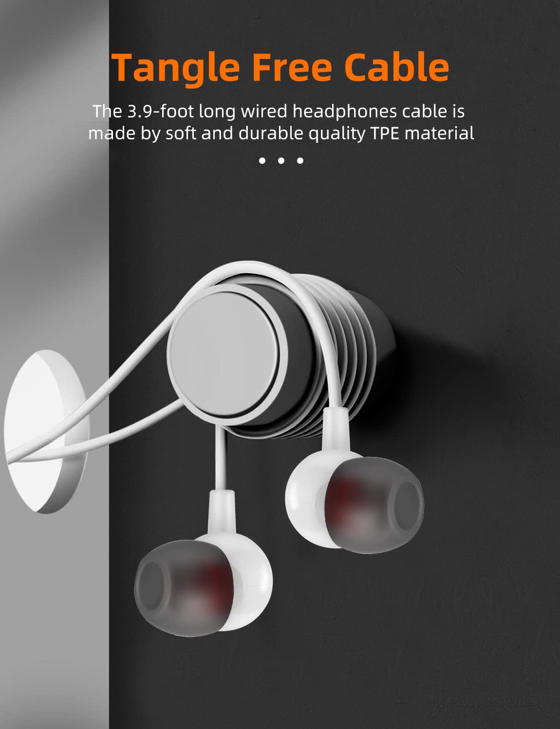 Foto 6 pulgar | Auriculares Con Cable Mas Carney Wi7 Con Micrófono Negros - Venta Internacional.