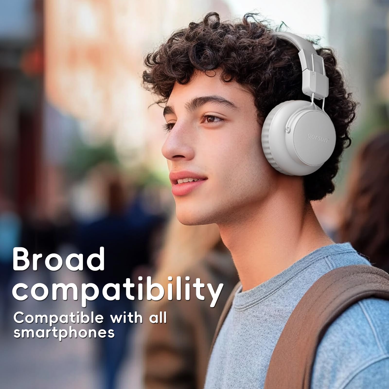 Foto 6 pulgar | Auriculares Bluetooth Gorsun Con Micrófono Hd Inalámbrico Plegable De 40 Mm - Venta Internacional.